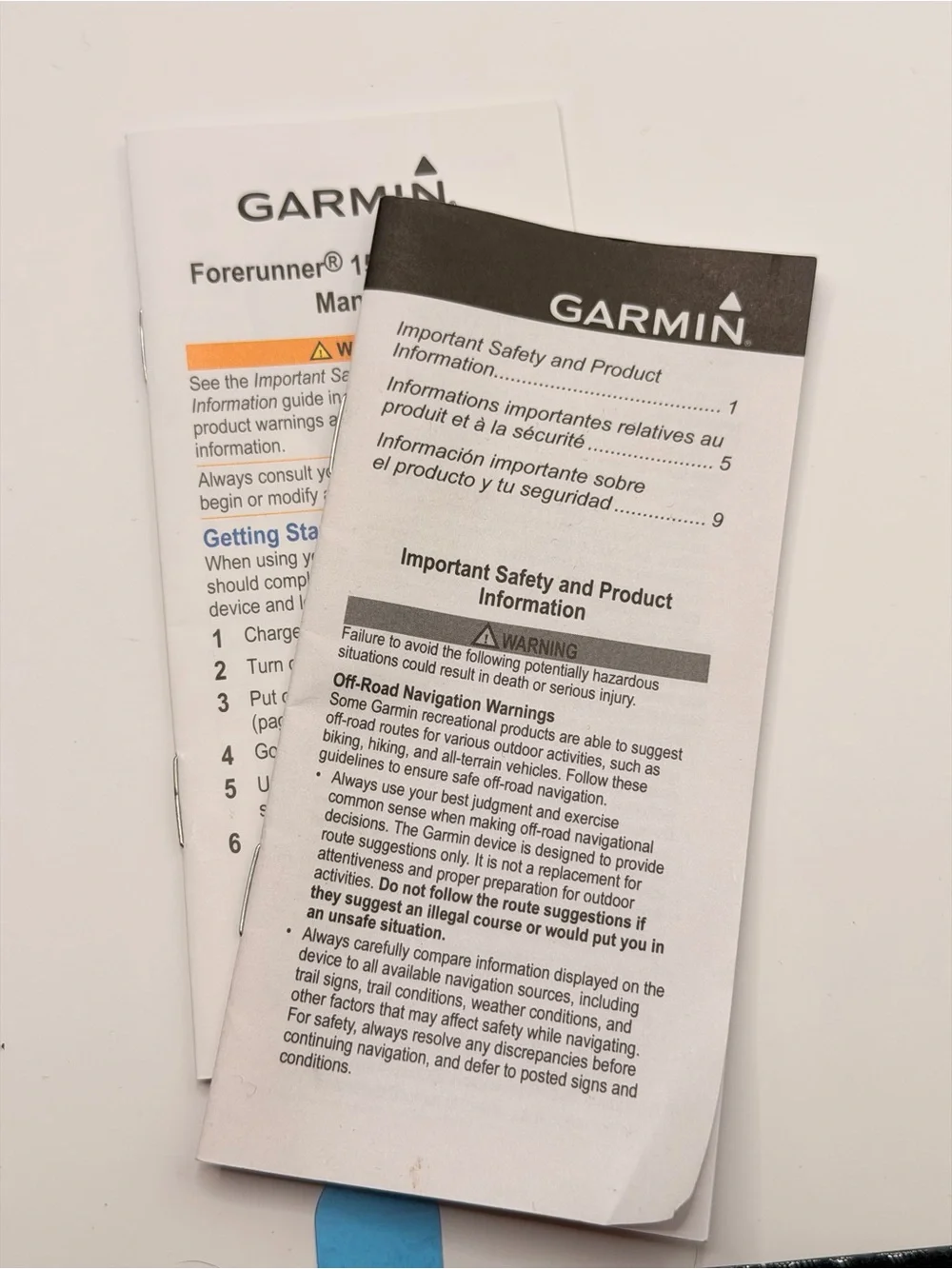 Garmin Forerunner 15, Full Set, Small, Tested, Charger Included, New Band